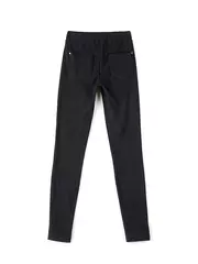 Экстрамягкие джеггинсы с высокой посадкой и термоэффектом windy nero, , 164-90/XS, CONTE ELEGANT, - 4