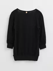 Джемпер женский esli ld 369 черный, , 158,164-92, ESLI, - 3