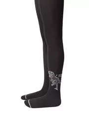 Колготки детские tip-top 690 графит, , 128-134 (20), CONTE-KIDS, - 2