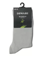 Носки мужские diwari bamboo 000 серый, , 42-43 (27), DIWARI, - 2