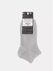 Короткие мужские носки esli 000 светло-серый, , 44-45 (29), ESLI, - 4