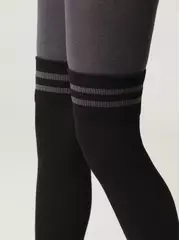 Колготки подростковые tip-top 685 темно-серый, , 140-146 (22), CONTE-KIDS, - 3