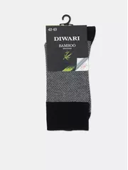 Носки мужские diwari bamboo 205 черный, , 43-43 (27), DIWARI, - 5