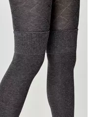 Колготки подростковые conte-kids tip-top 682 темно-серый, , 140-146 (22), CONTE-KIDS, - 4