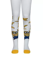 Колготки детские minions брестские 3281 (рисунок) 276 белый, , 104-110 (16), БРЕСТСКИЕ, - 1