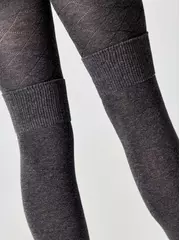 Колготки подростковые conte-kids tip-top 682 темно-серый, , 140-146 (22), CONTE-KIDS, - 6