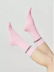 Длинные женские носки active 619 светло-розовый, , 39-41 (25-27), CONTE ELEGANT, - 4