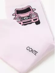 Носки женские happy 604 светло-розовый, , 36-39 (23-25), CONTE ELEGANT, - 5