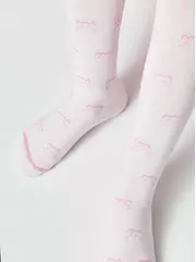 Колготки детские tip-top (мордашки) 691 розовый, , 80-86 (14), CONTE-KIDS, - 6