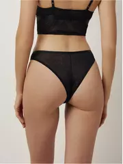 Трусы женские floral tattoo lbr 2872 black, , 98/M, CONTE ELEGANT, - 2