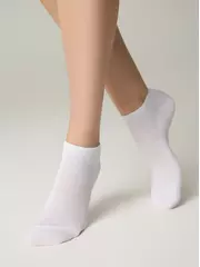 Короткие спортивные носки active 484 белый, , 36-38 (23-25), CONTE ELEGANT, - 3