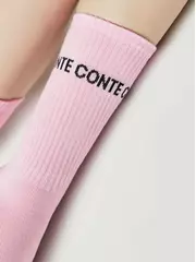 Длинные женские носки active 619 светло-розовый, , 39-41 (25-27), CONTE ELEGANT, - 3