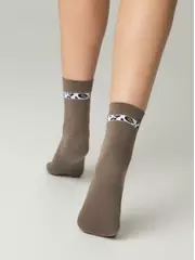 Носки женские esli basic 597 хаки, , 36-39 (23-25), ESLI, - 3