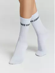 ​удлиненные женские носки active 619 бледно-фиолетовый, , 36-38 (23-25), CONTE ELEGANT, - 3