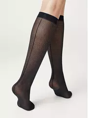 Гольфы женские lines nero, , 36-38 (23-25), CONTE ELEGANT, - 4