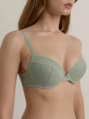 Бюстгальтер "пуш-ап" формованный на каркасах jungle tb1162 мелисса, , 80D, CONTE ELEGANT, - 1