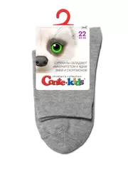 Носки детские однотонные 3dsocks 000 серый, , 16, CONTE-KIDS, - 5