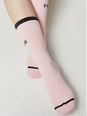 ​удлиненные женские носки с надписью «в поиске» active 602 светло-розовый, , 39-41 (25-27), CONTE ELEGANT, - 4