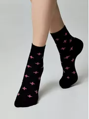 Носки женские esli basic 591 черный, , 36-39 (23-25), ESLI, - 4