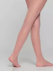 Колготки детские с имитацией гольфов в горошек milana dusty rose, , 104-110, CONTE ELEGANT, - 2