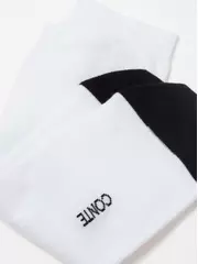 Женские хлопковые носки happy с рисунками 611 белый, , 36-39 (23-25), CONTE ELEGANT, - 6