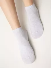 Короткие спортивные женские носки 3dsocks 000 светло-серый, , 36-38 (23-25), CONTE ELEGANT, - 4