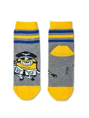 Носки женские minions (средней длины) 311 серый меланж, , 38-39 (25), БРЕСТСКИЕ, - 2