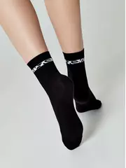 Носки женские esli basic 597 черный, , 36-39 (23-25), ESLI, - 3