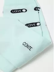 Носки женские happy с рисунками 613 бледно-бирюзовый, , 36-39 (23-25), CONTE ELEGANT, - 6