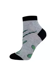 Носки женские spongebob 1146 (укороченные) 449 серый меланж, , 36-37 (23), БРЕСТСКИЕ, - 2