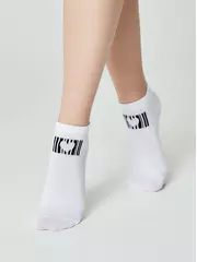 Короткие женские носки active esli 584 белый, , 36-37 (23), ESLI, - 2