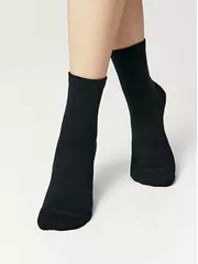 Носки женские хлопковые active 599 черный, , 36-38 (23-25), CONTE ELEGANT, - 3