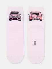 Носки женские happy 604 светло-розовый, , 36-39 (23-25), CONTE ELEGANT, - 4