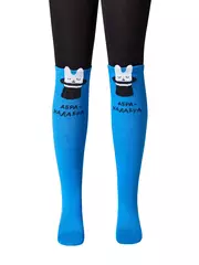 Колготки детские tip-top (мордашки) 692 синий, , 80-86 (14), CONTE-KIDS, - 4