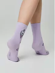 Носки женские happy 606 сиреневый, , 36-39 (23-25), CONTE ELEGANT, - 3
