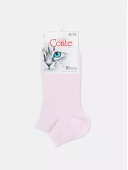 Короткие спортивные женские носки 3dsocks 000 светло-розовый, , 36-38 (23-25), CONTE ELEGANT, - 6