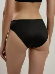 Трусы женские "слип" со средней линией талии comfort plus rp3177 черный, , 106/XL, CONTE ELEGANT, - 3