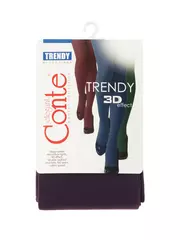 Колготки женские conte trendy 150 melanzana, , 2, CONTE ELEGANT, - 5