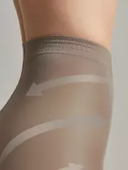 Колготки с утягивающими удлиненными шортиками control 20 shade, , 3, CONTE ELEGANT, - 4