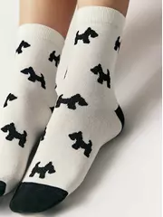 Носки женские conte classic 587 молочный, , 39-41 (25-27), CONTE ELEGANT, - 4