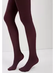 Меланжевые колготки trendy melange 60 melanzana, , 3, CONTE ELEGANT, - 4