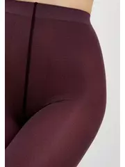 Меланжевые колготки trendy melange 60 melanzana, , 3, CONTE ELEGANT, - 5