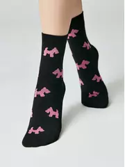 Носки женские conte classic 587 черный, , 39-41 (25-27), CONTE ELEGANT, - 3