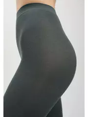 Женские меланжевые колготки trendy melange 60 verde, , 3, CONTE ELEGANT, - 6