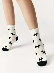 Носки женские conte classic 587 молочный, , 39-41 (25-27), CONTE ELEGANT, - 1