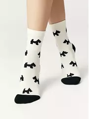 Носки женские conte classic 587 молочный, , 39-41 (25-27), CONTE ELEGANT, - 2