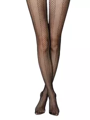 Колготки женские conte verticale nero, , 2, CONTE ELEGANT, - 2