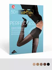 Колготки женские omsa perfect body 50 cappuccino, , 3, OMSA, - 2
