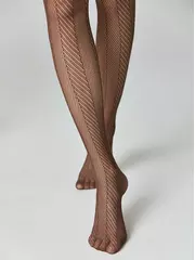 Колготки женские conte verticale mocca, , 2, CONTE ELEGANT, - 2