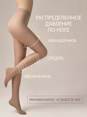 Колготки женские омса attiva 20 daino, , 3, OMSA, - 3